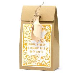 Pack of  500g Bath Salt - Lemon, Ginger & Orange