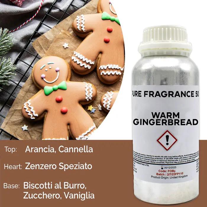 Warm Gingerbread Pure Fragrance Oil - 500ml