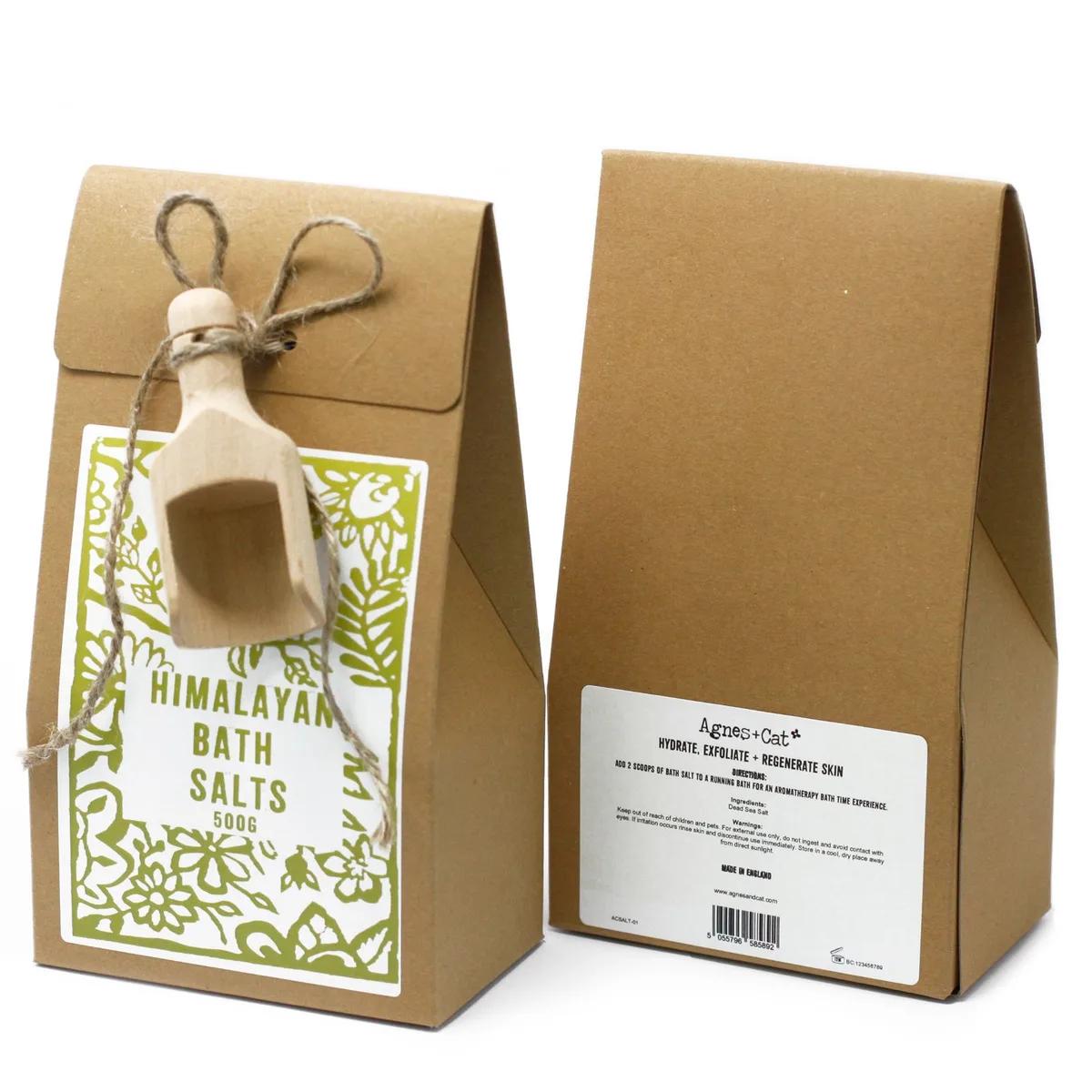 Pack of 500g Bath Salt - Ylang and Rose Himalayan