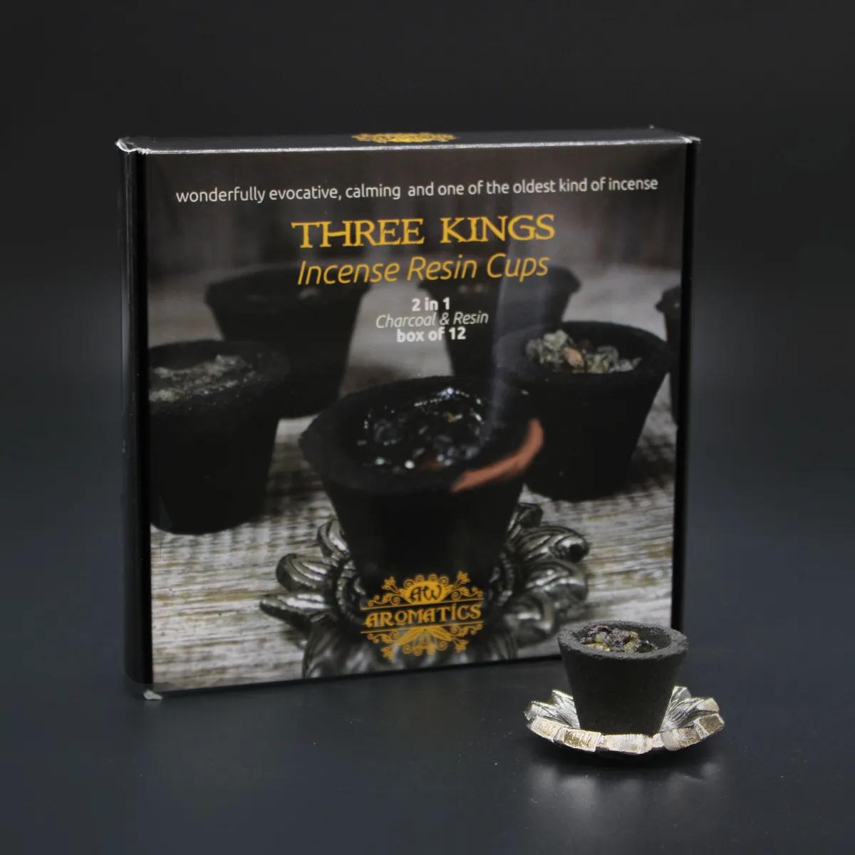 Box of 12 Resin Cups - Three Kings