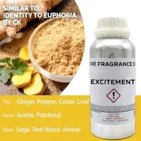 Excitement Pure Fragrance Oil - 500ml