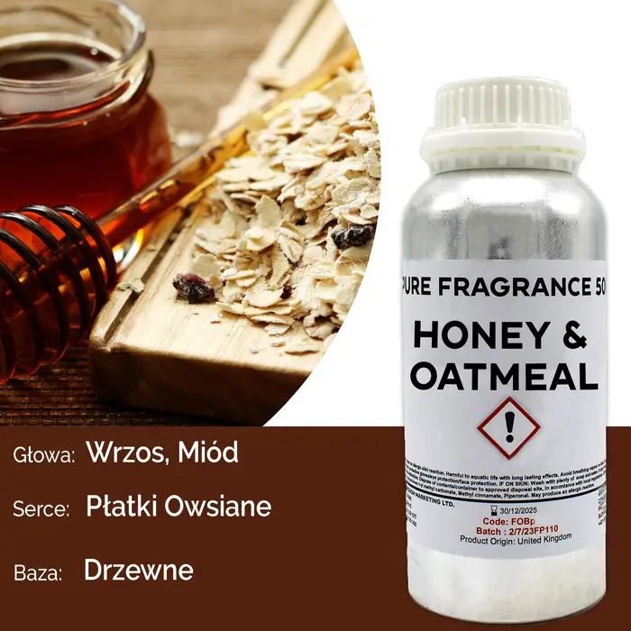 Honey & Oatmeal Pure Fragrance Oil - 500ml