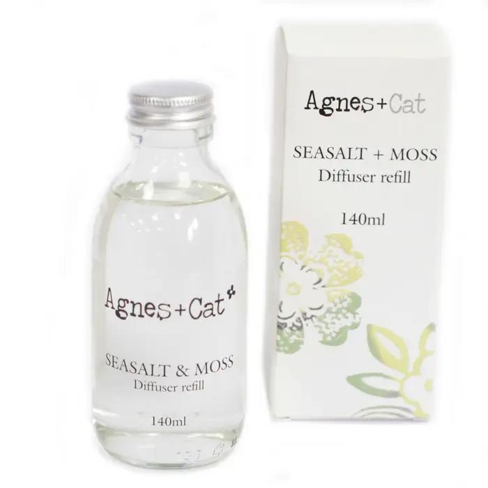 150ml Reed Diffuser Refill - Seasalt and Moss