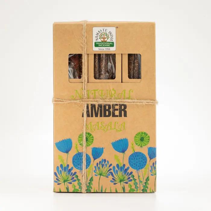 Natural Botanical Masala Incense - Amber