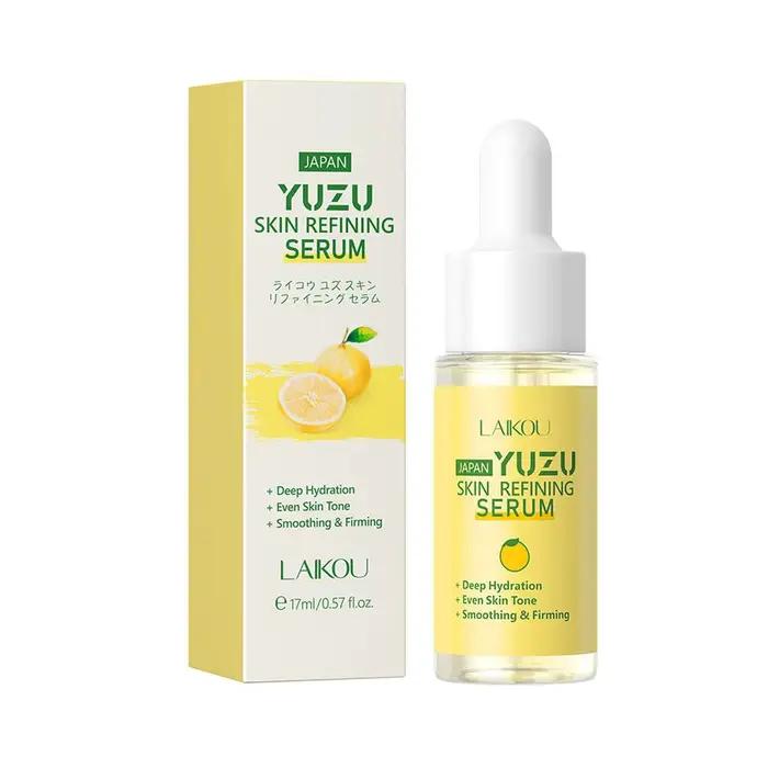 Nettoyant et démaquillant à l'huile de pomelo avec sérum facial – Kit de soins hydratant, raffermiss