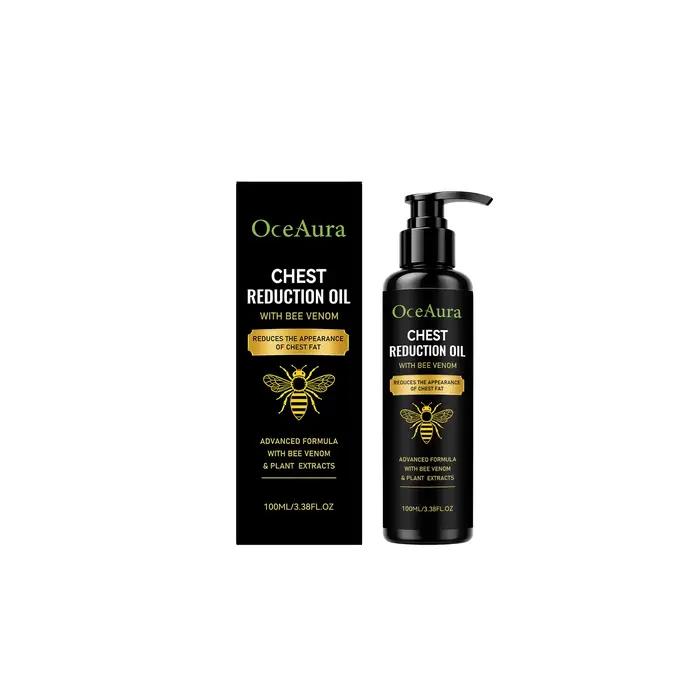 Huile Essentielle Raffermissante pour la Poitrine : Nourrit la Peau, Resserre les Zones Affaissées,