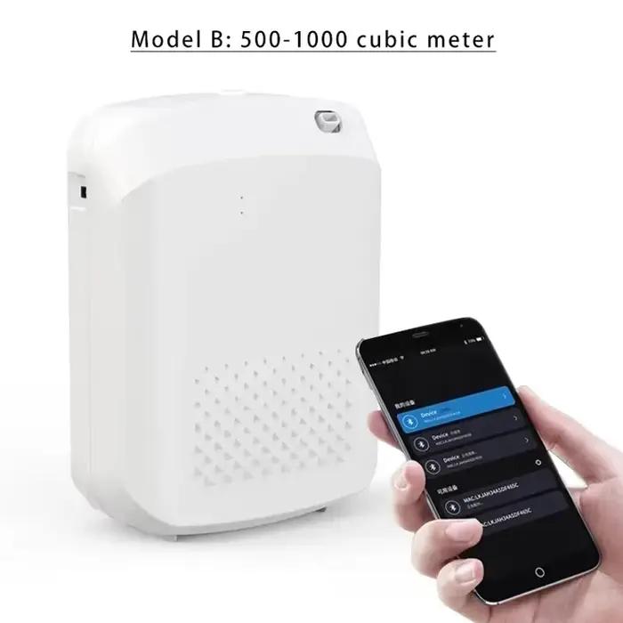 Diffuseur de parfum sans eau 300ml, contrôle WIFI, diffuseur d'arôme, fonction minuterie, désodorisa