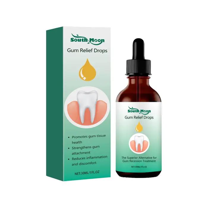 Gouttes pour les soins des gencives - Protègent les gencives, soulagent les ampoules parodontales, g