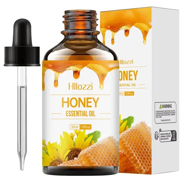 Huile essentielle de miel, hypoallergénique, idéale pour les soins de la peau, le massage, le visage