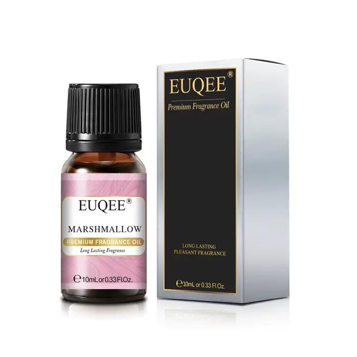 Huiles essentielles EUQEE pour diffuseur d'arômes 10 ml, huile parfumée de qualité supérieure pour l