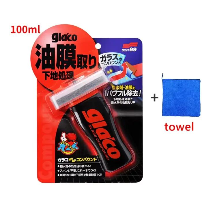 Soft99-Dissolvant de Film d'Huile Ultra Glprogressif pour Verre de Voiture, Nettoyeur de Pare-Brise,