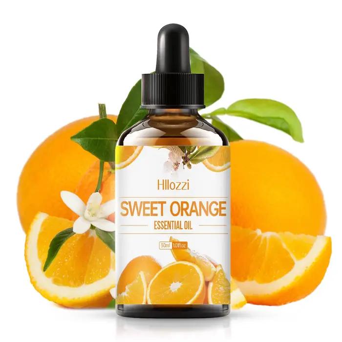 L'huile essentielle d'orange douce est utilisée pour les soins de la peau, le massage, le bain et l'