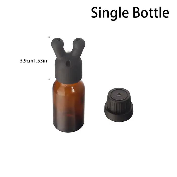 Bouchon d'inhalateur d'huile essentielle et d'arôme étanche, Mini bouteille distributrice d'huile es