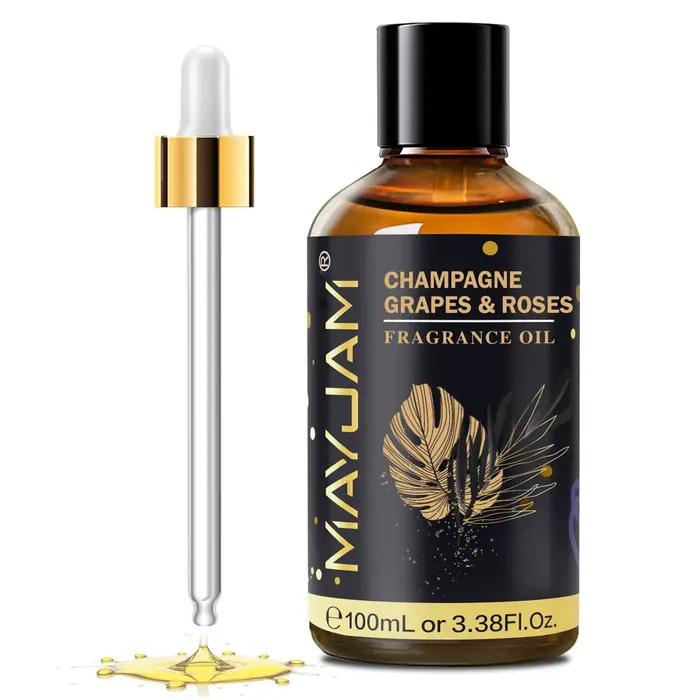 MAYJAM – huile essentielle d'aromathérapie, noix de coco et vanille, musc blanc, gomme à bulles, bri