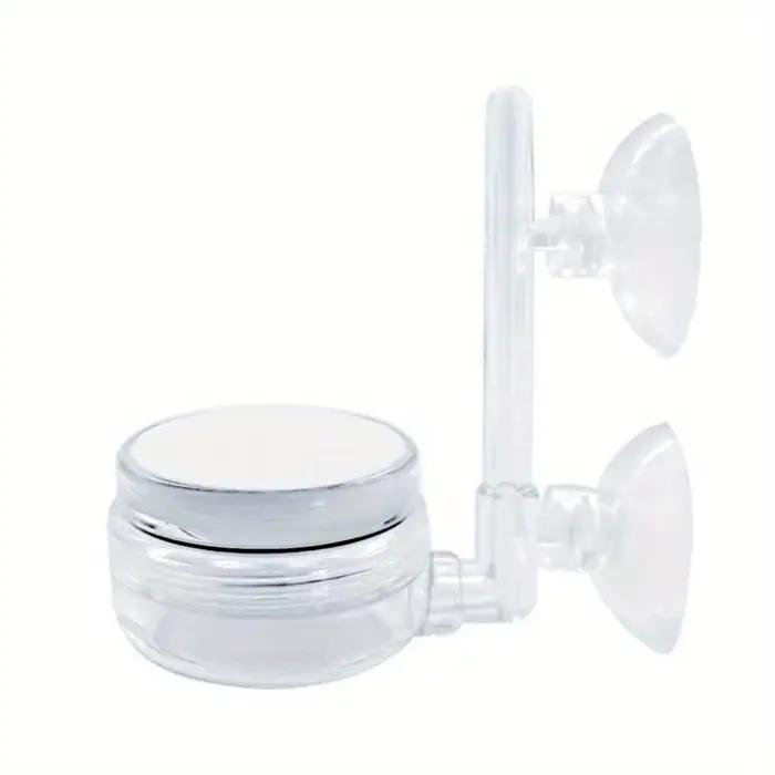 Pompe à oxygène pour aquarium avec diffuseur d'air, disque d'air basse pression, acrylique transpare