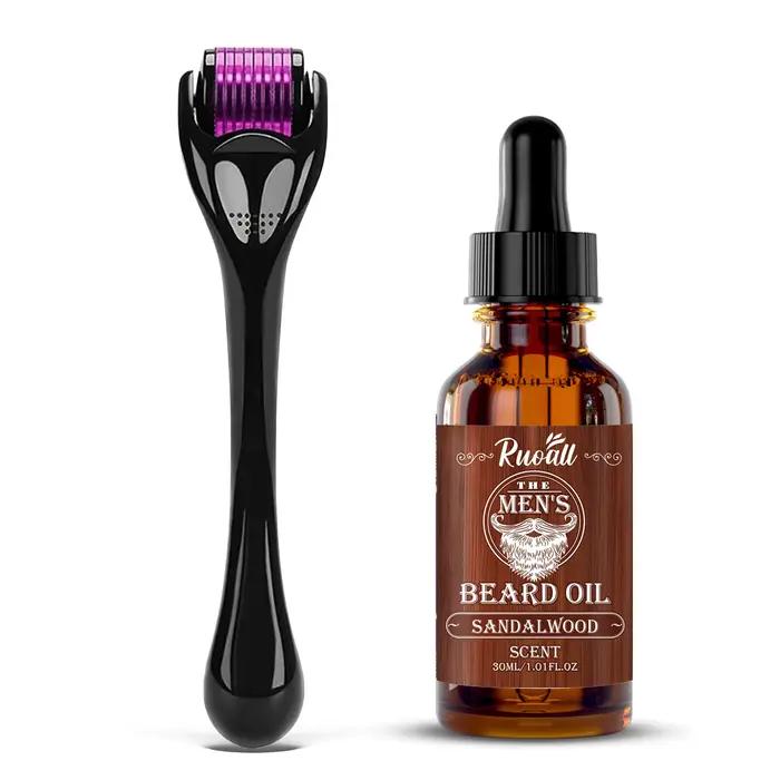 Huile de ricin pour barbe, bouteille de 30ml, longueur de Micro-aiguille 0.25mm, refroidissement et