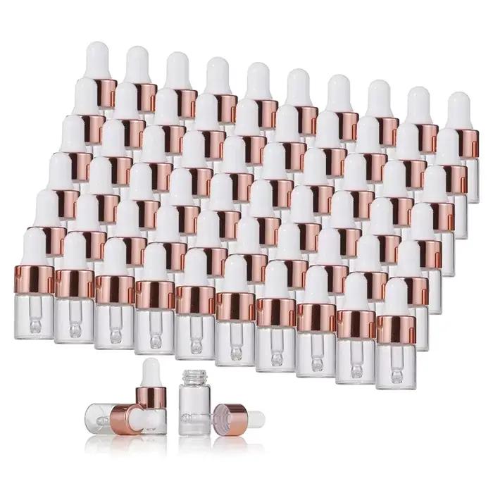 Mini Compte-Gouttes en Verre, 10 Pièces, Huile Africaine Essentielle, Aromathérapie HI, 1ml, 2ml, 3m