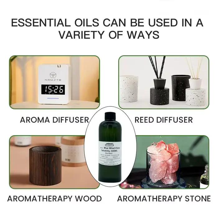 Le diffuseur d'huiles essentielles d'aromathérapie de cèdre GAFERA remplie les huiles essentielles,
