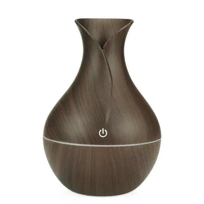 Humidificateur d'air diffuseur d'huiles essentielles, brumisateur USB, mini humidificateur avec lumi