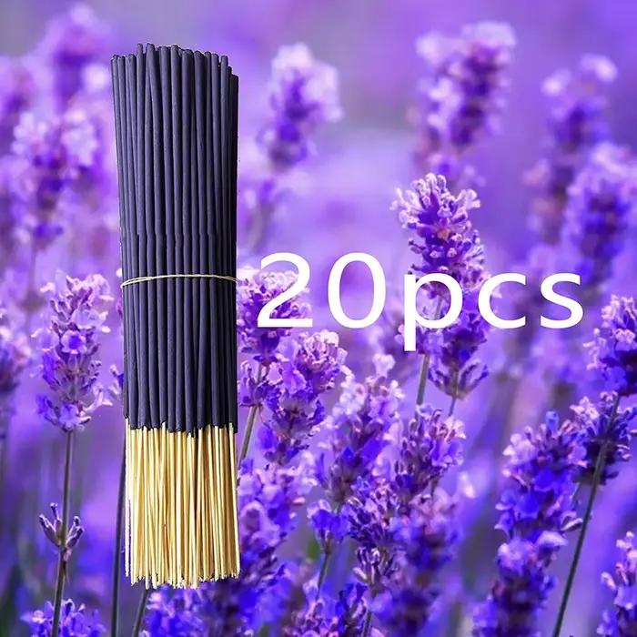 Bâtons de bois d'aromathérapie à la lavande, 8.66 pouces, décoration de maison, hôtel, Spa, atmosphè