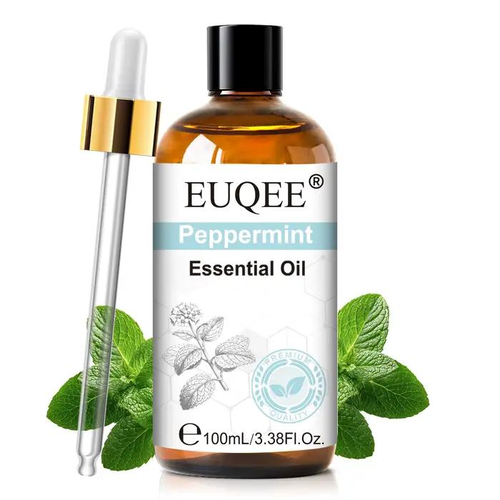 EUQEE 3.38FI.Oz. Huile essentielle d'aromathérapie pour humidificateur diffuseur de roseaux-100ml hu