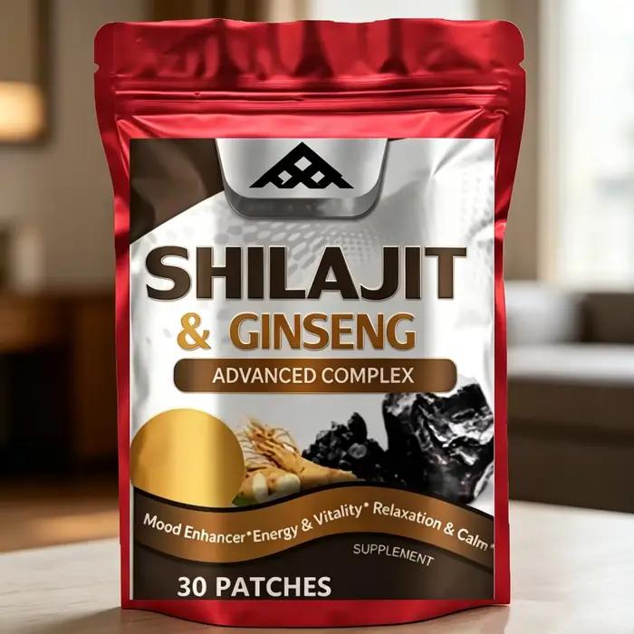 Offre Spéciale : Complément de Shilajit et de Ginseng en 30 patchs – Stimule l'énergie, l'endurance,
