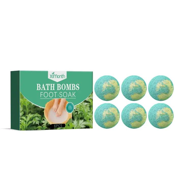 Bombes boule de bain moussant fleurs parfum corps bain nettoyage relaxant huile essentielle à base d
