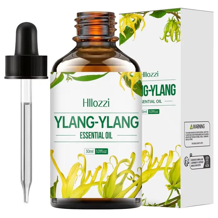 Huile essentielle de Ylang Ylang 100ml/60ml/30ml, pour les soins de la peau, les soins du corps, l'h