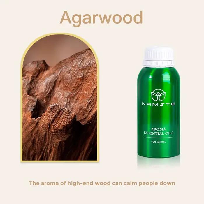 Namste Wood Santal-Diffuseur d'arômes de château essentiel, parfum de maison, supporter ficateur d'a