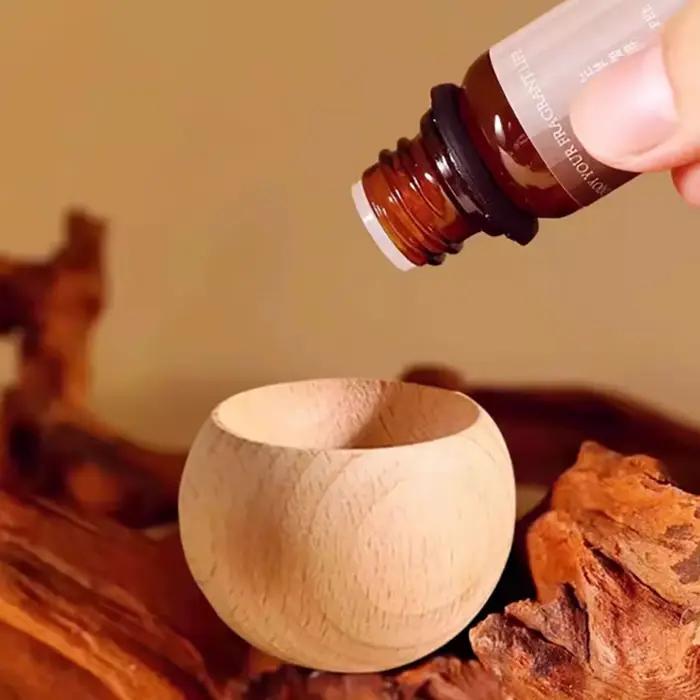 Diffuseur d'aromathérapie d'huile essentielle en bois, diffuseur en bois, parfum écologique, bois di
