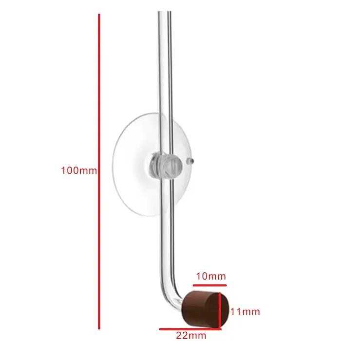 Diffuseur de CO2 d'aquarium avec compteur de bulles, atomiseur de Style Twinstar, accessoires pour p