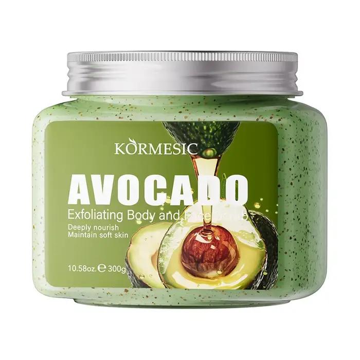 KORMESIC – gommage du visage à l'avocat, crème pour le corps, Lotion hydratante en profondeur, Anti-
