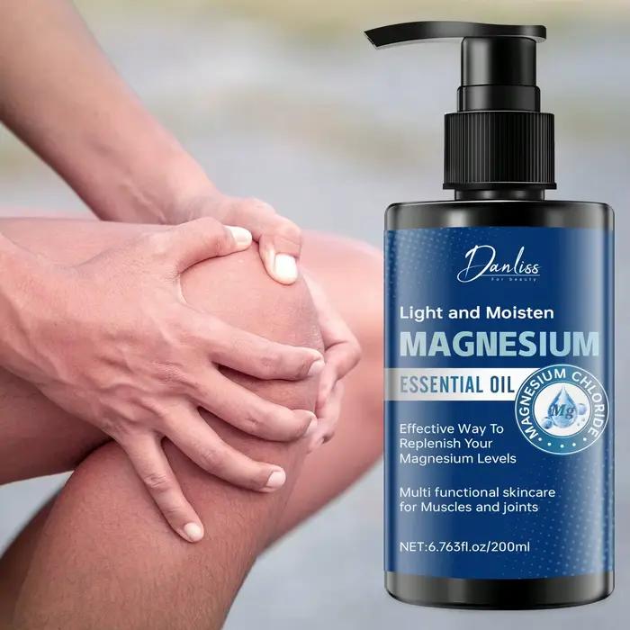 Huile essentielle de magnésium pour les soins musculaires et de la peau – Hydratant et apaisant en p
