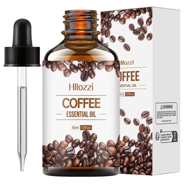 Huile essentielle de café 30ml/1.01fl.oz pour la peau, les cheveux, les ongles et les cils, hydratan