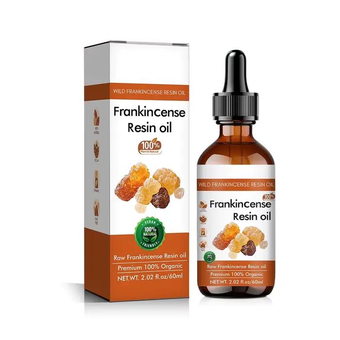 Huile de résine d'encens pur 100 ml - Sérum visage biologique pour une hydratation et une nutrition
