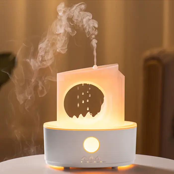 Zen Rain Clouds Diffuseur d'arôme Humidificateur d'air ultrasonique Machine d'huile essentielle pour