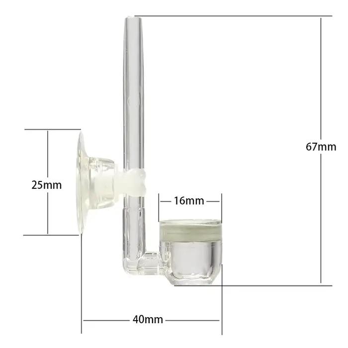 Diffuseur de CO2 d'aquarium avec compteur de bulles, atomiseur de Style Twinstar, accessoires pour p