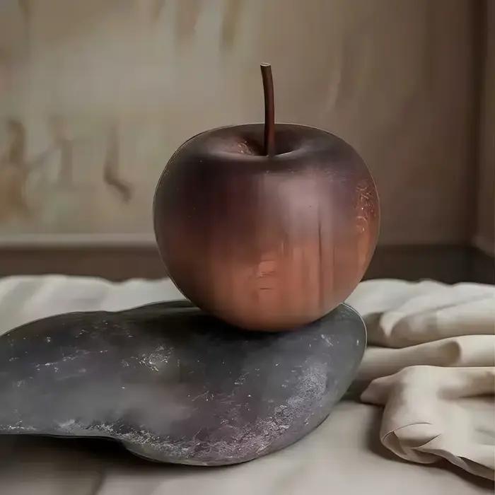 Diffuseur d'huile en bois élégant, Style pomme, sans chaleur, pour voiture/chambre/salle de bain, pa