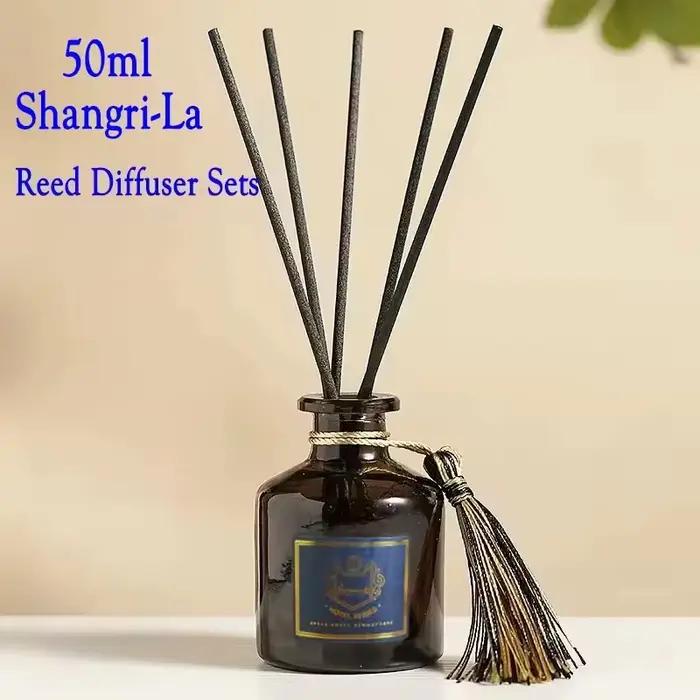 Ensemble diffuseur de parfum à bâtonnets en rotin, parfum longue durée, aromathérapie, huile essenti