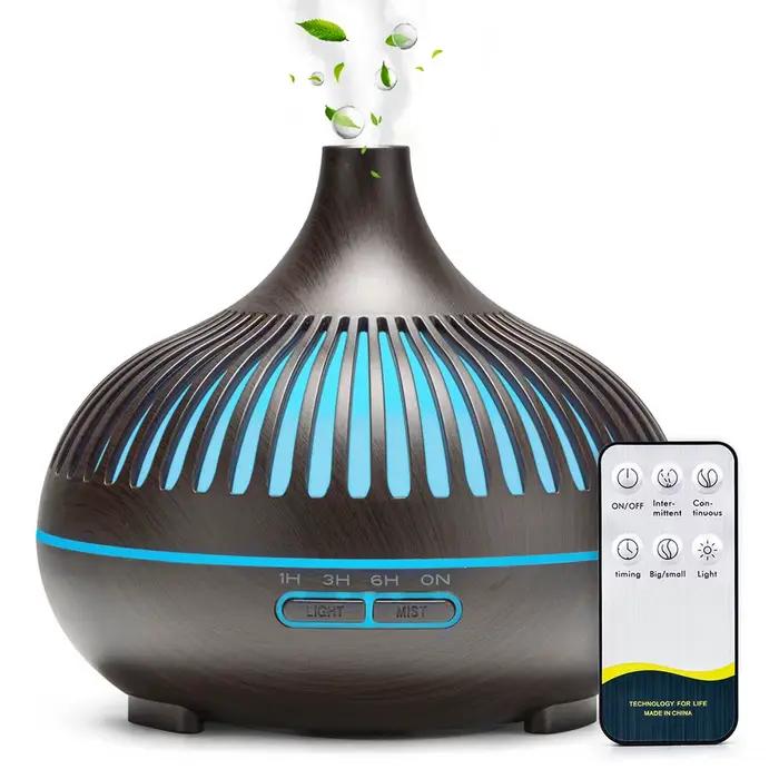 Diffuseur d'huile essentielle d'humidificateur d'air 500ML avec le diffuseur d'aromathérapie électri