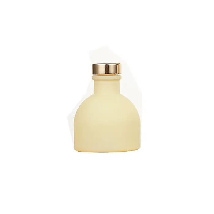 Bouteilles de diffuseur d'aromathérapie vides rose/blanc/jaune/noir de 50ml, bouteilles en verre de
