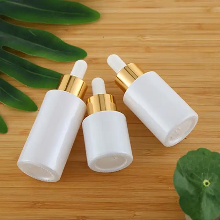 Tubes de flacon compte-gouttes en verre transparent, liquide d'aromathérapie pour huile de Massage e
