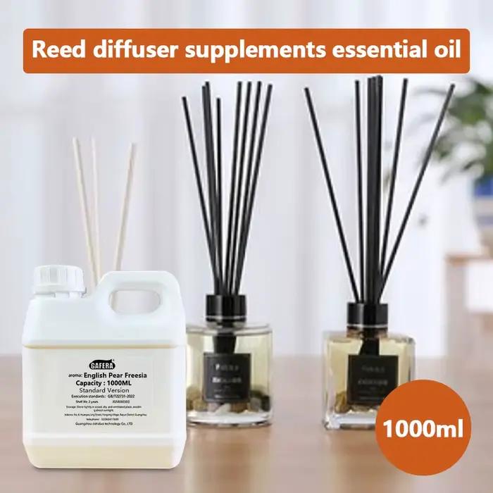 GAFERA 1000 ml (33,8 oz) huile essentielle d'arôme de cèdre, liquide de supplément diffuseur pour la