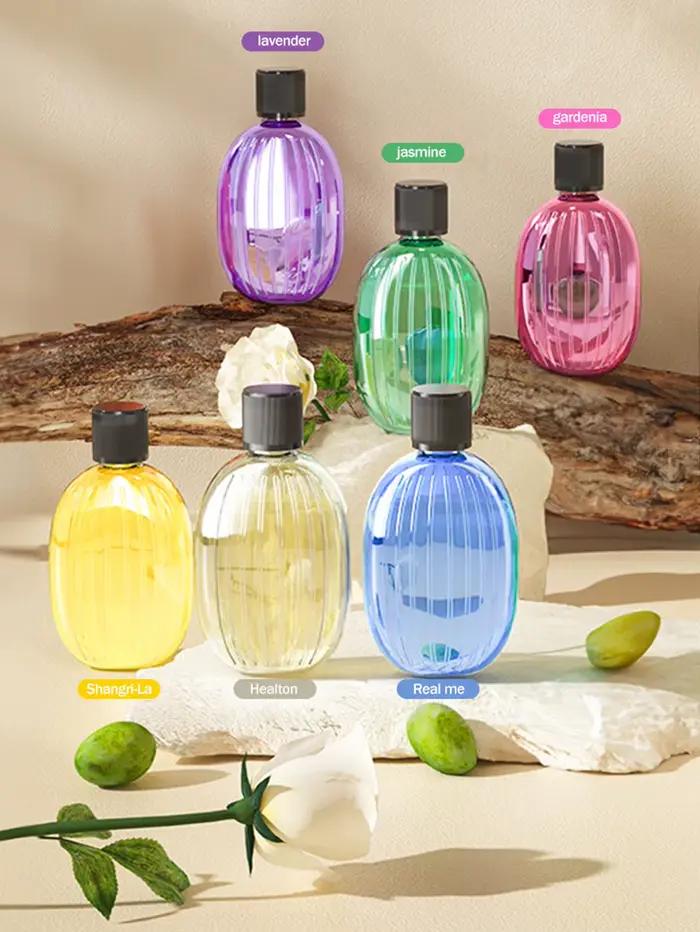 Diffuseur d'aromathérapie portable rechargeable - Machine de thérapie aux huiles essentielles - 6 types d'huiles