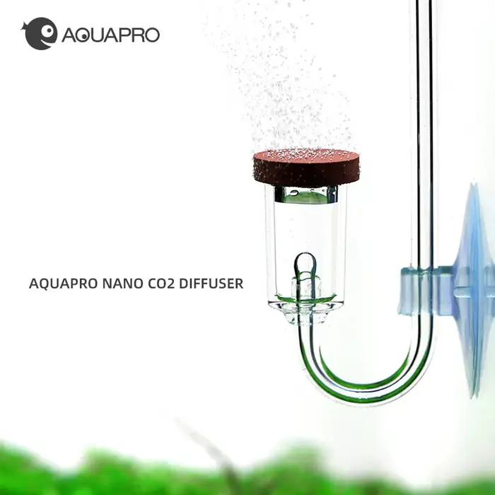 Diffuseur de CO2 d'aquarium avec compteur de bulles, atomiseur de Style Twinstar, accessoires pour plantes aquatiques en acrylique, pulvérisateur de fournitures