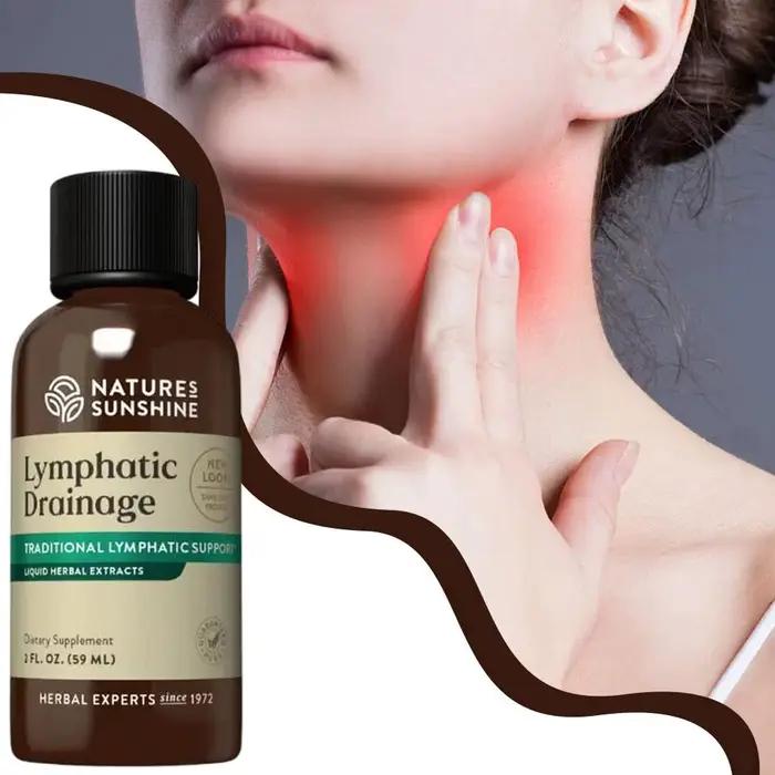 Gouttes de drainage lymphatique à base de plantes 59ML