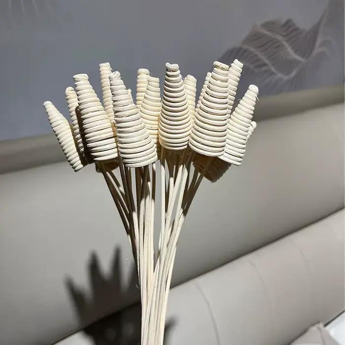 Bâtons d'aromathérapie en rotin bouclé