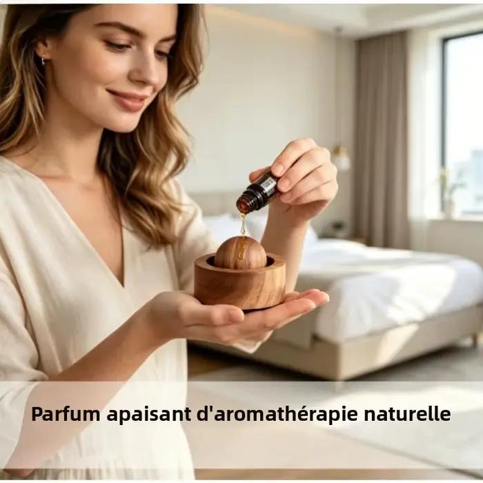 Diffuseur d'huiles essentielles en bois massif pour la maison