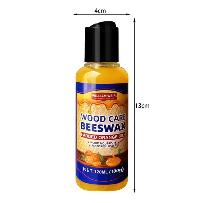 Cire d'abeille naturelle, huile d'orange, conditionneur pour bois, polissage du bois, soin, cire d'abeille, spray de cire d'abeille, spray de polissage pour meubles, conditionneur pour sols
