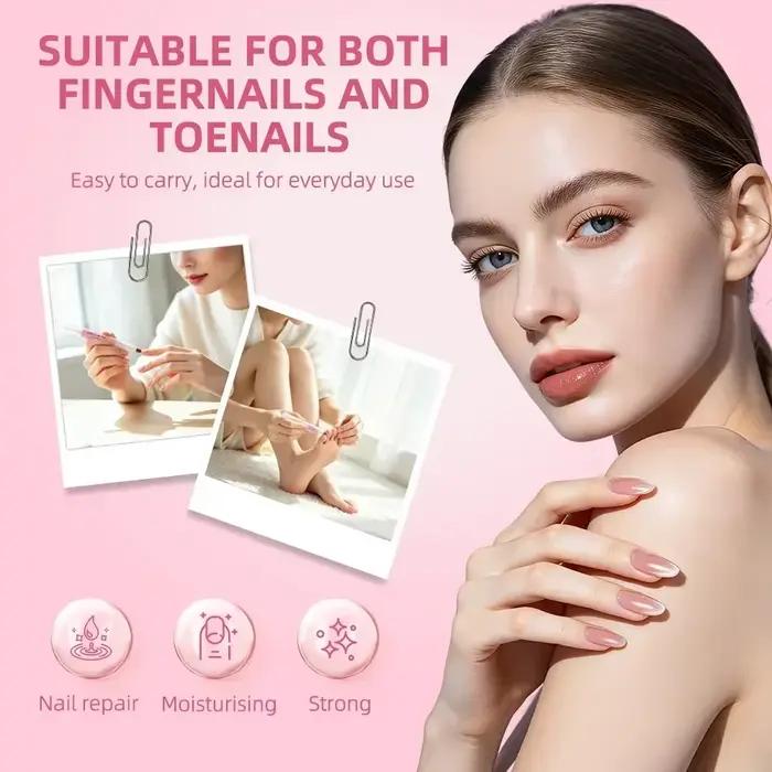 Stylo à Huile pour Cuticules Lavande & Rose 2-en-1 : Soin Hydratant et Réparateur des Ongles